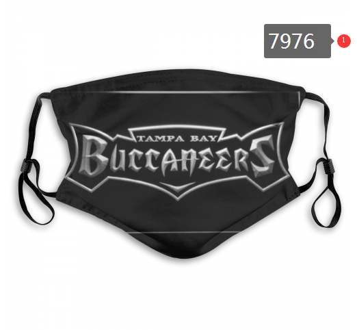 NFL 2020 Tampa Bay Buccaneers #8 Dust mask with filter